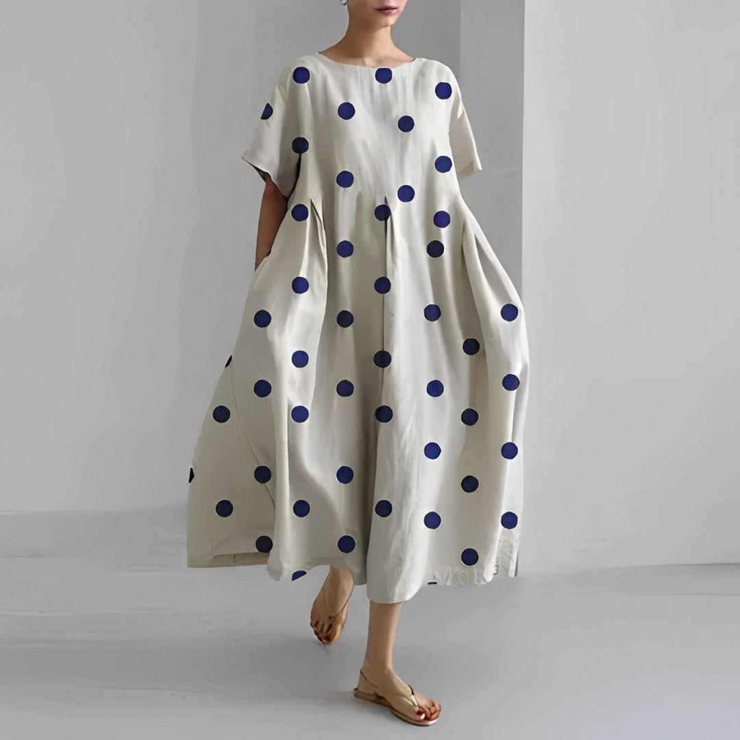 WILLOW | ARTISAN FLOWER MAXI DRESS