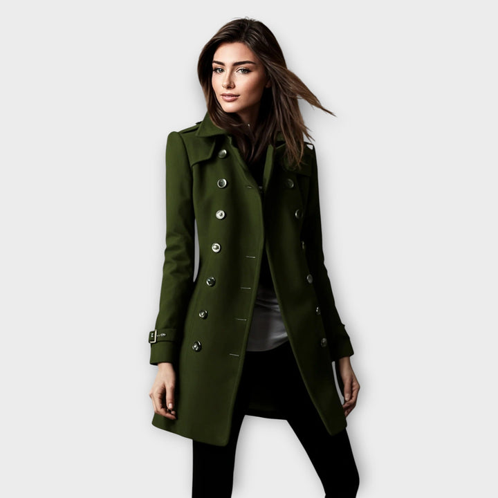 NORTHLINE STUDIO | Double Breasted Trench Coat