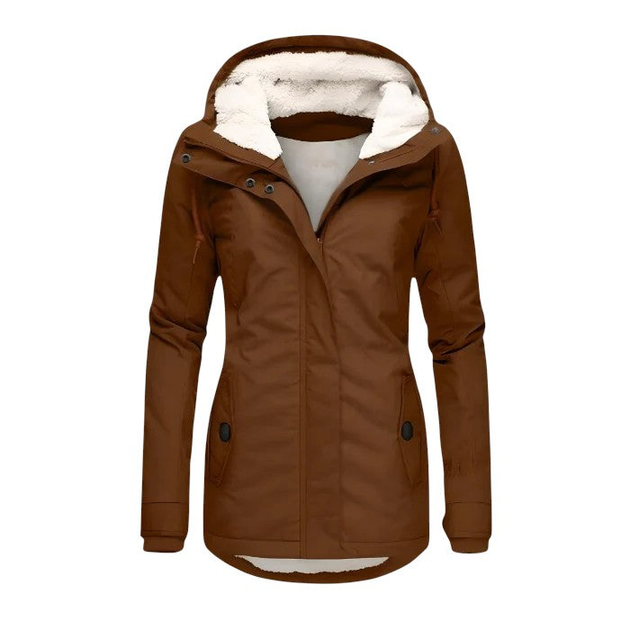 NORTHLINE STUDIO | WARM WATERPROOF JACKET WITH HOOD