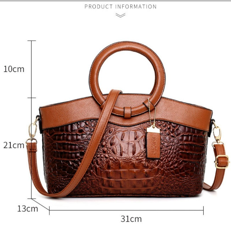NORTHLINE STUDIO | CROCODILE STYLE HAND BAG