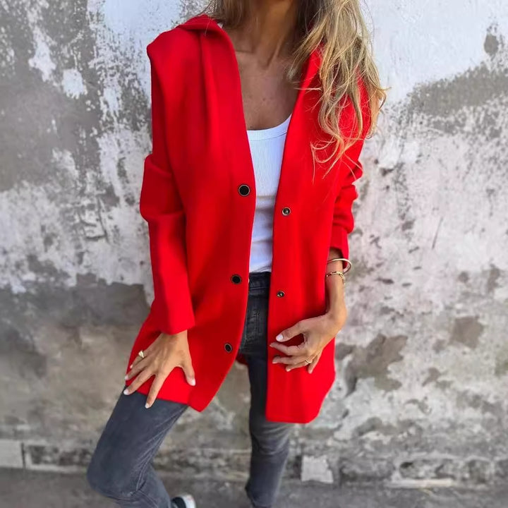 NORTHLINE STUDIO | STATEMENT HOODED CARDIGAN