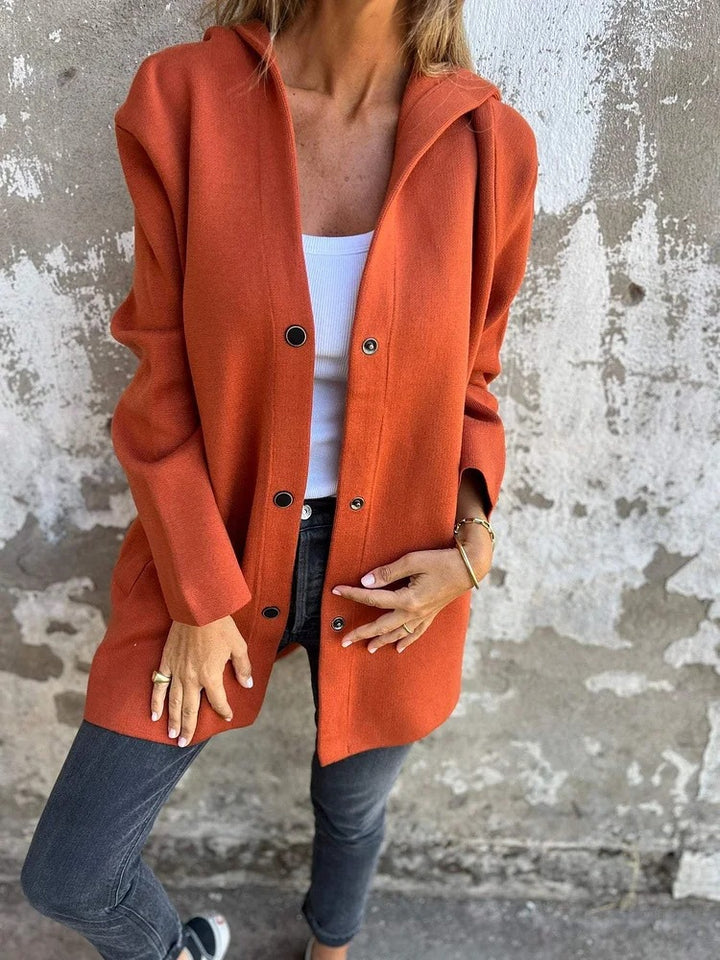 NORTHLINE STUDIO | STATEMENT HOODED CARDIGAN