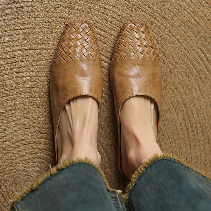 NORTHLINE STUDIO | HANDWOVEN MULES