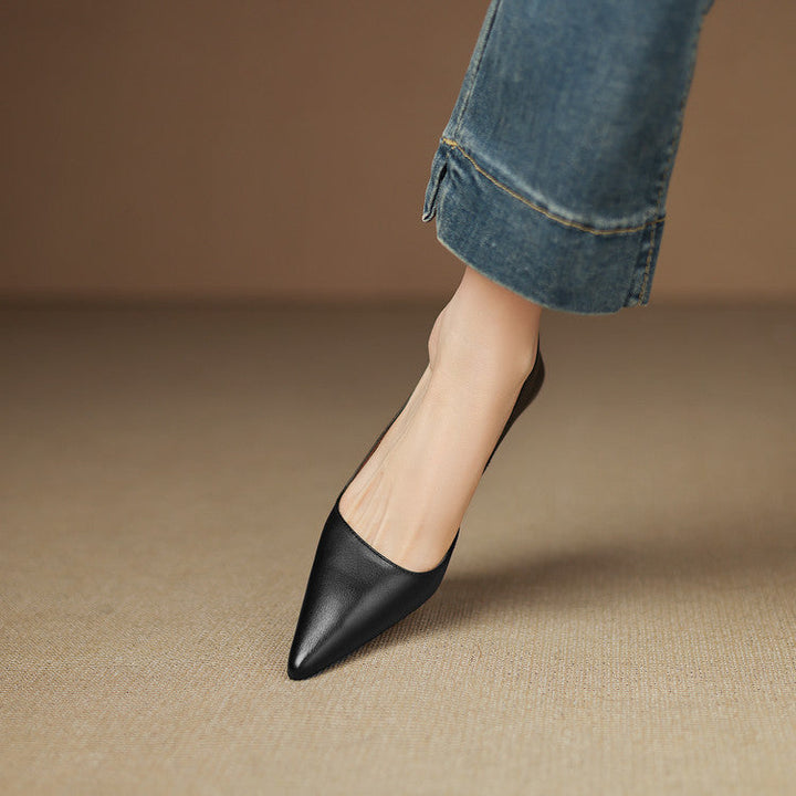 NORTHLINE STUDIO | POINTED KITTEN HEELS