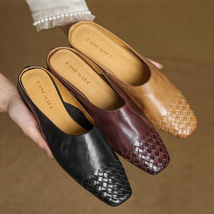 NORTHLINE STUDIO | HANDWOVEN MULES