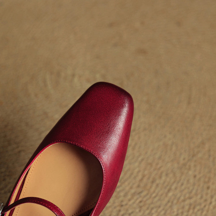 NORTHLINE STUDIO | SLIP-ON BLOCK MARY JANES