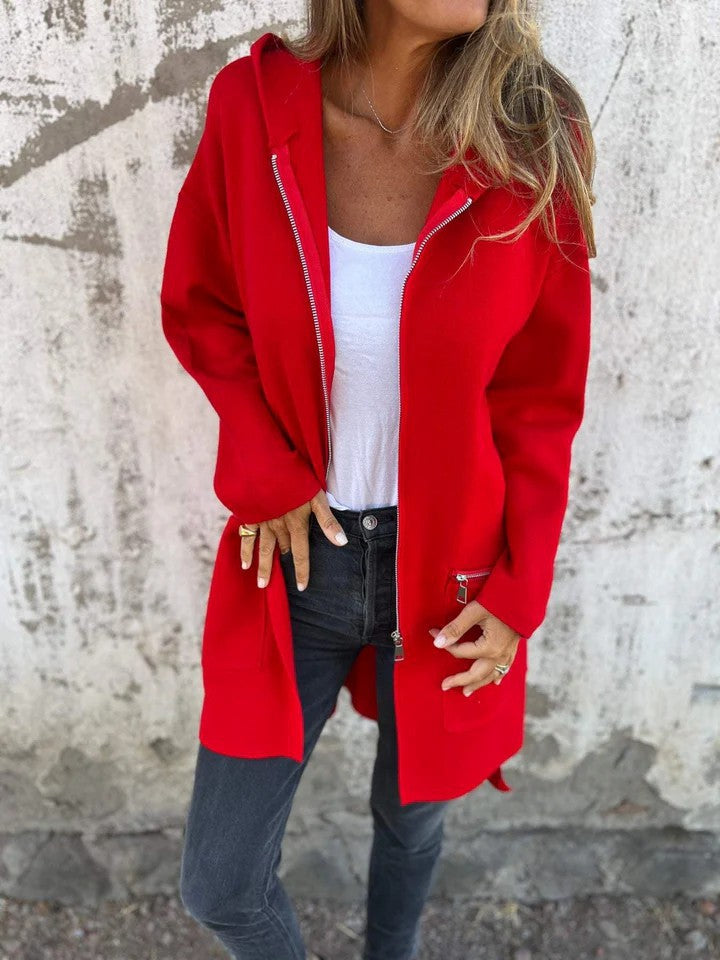NORTHLINE STUDIO | LONG ZIP-UP JACKET