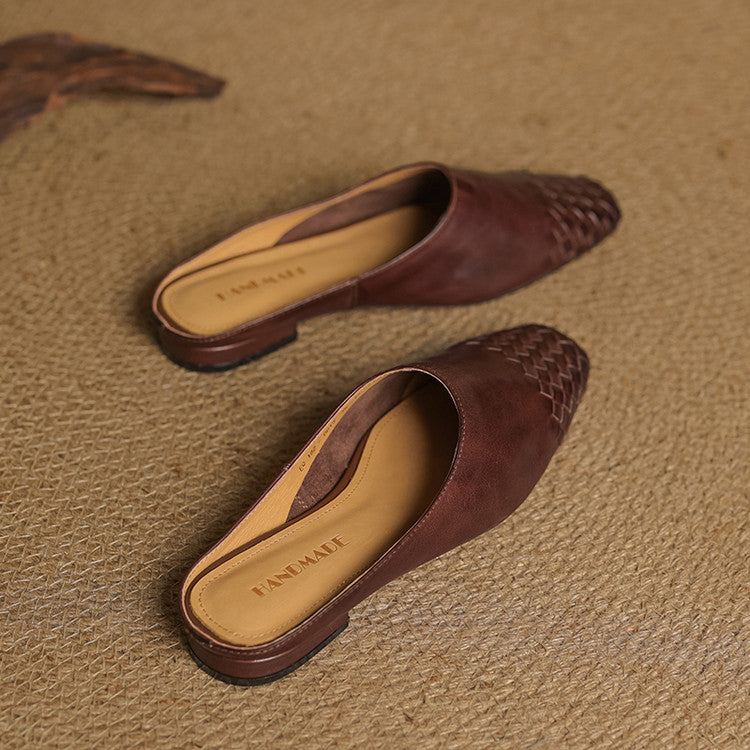 NORTHLINE STUDIO | HANDWOVEN MULES