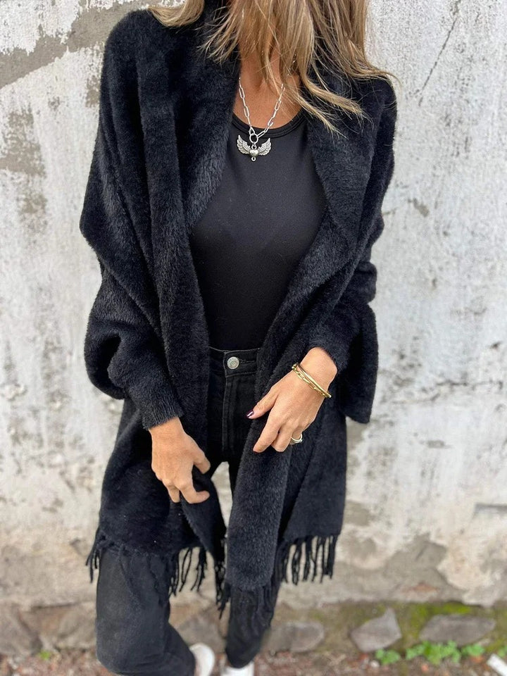 NORTHLINE STUDIO | ELEGANT FRINGE CARDIGAN