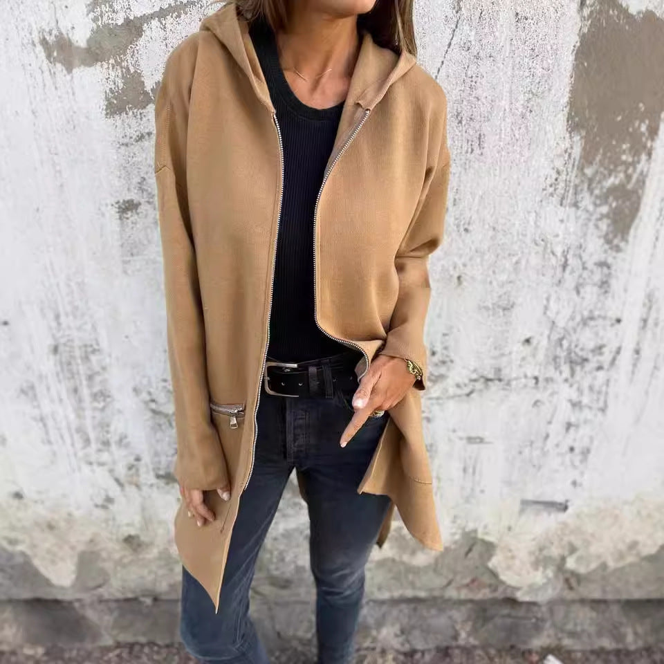 NORTHLINE STUDIO | LONG ZIP-UP JACKET