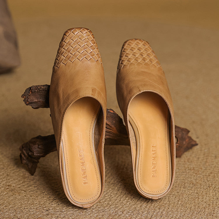 NORTHLINE STUDIO | HANDWOVEN MULES