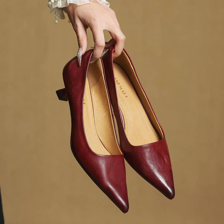NORTHLINE STUDIO | POINTED SLINGBACK HEELS