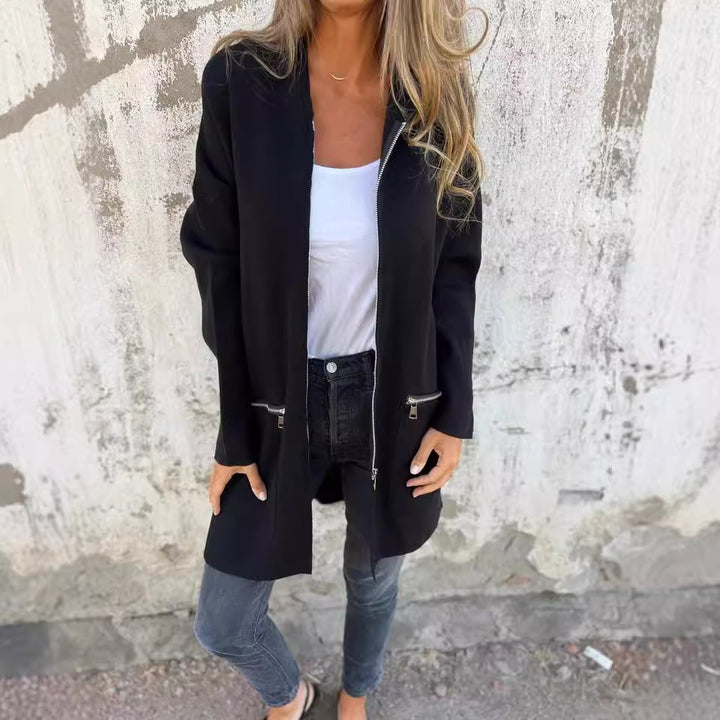 NORTHLINE STUDIO | LONG ZIP-UP JACKET