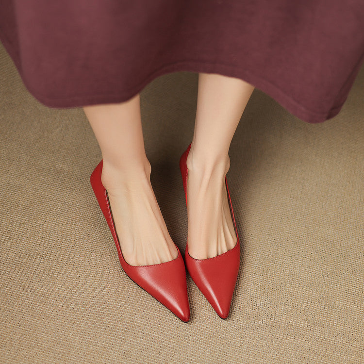 NORTHLINE STUDIO | POINTED KITTEN HEELS