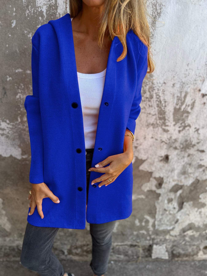 NORTHLINE STUDIO | STATEMENT HOODED CARDIGAN