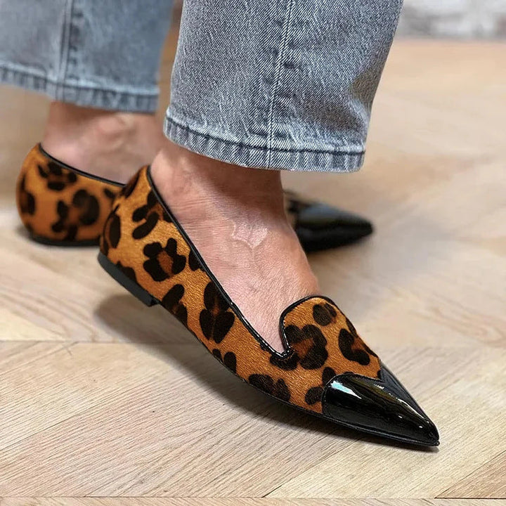 NORTHLINE STUDIO | REFINED ANIMAL PRINT BALLET FLATS