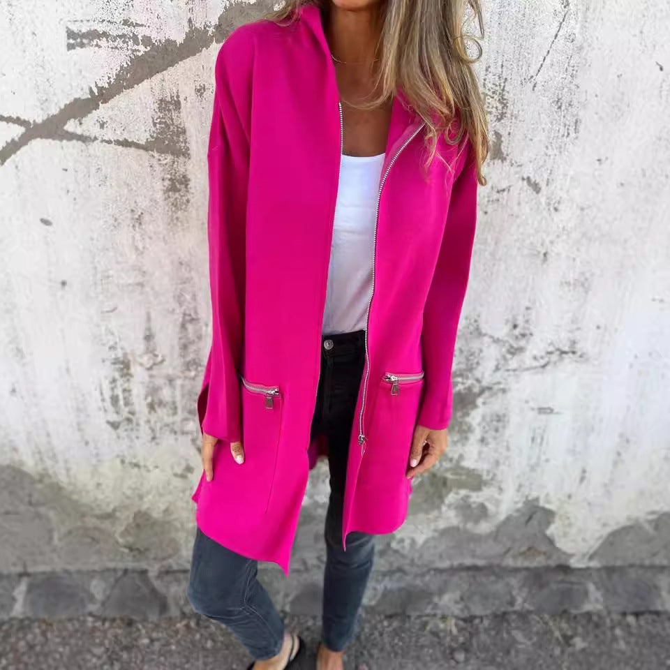 NORTHLINE STUDIO | LONG ZIP-UP JACKET