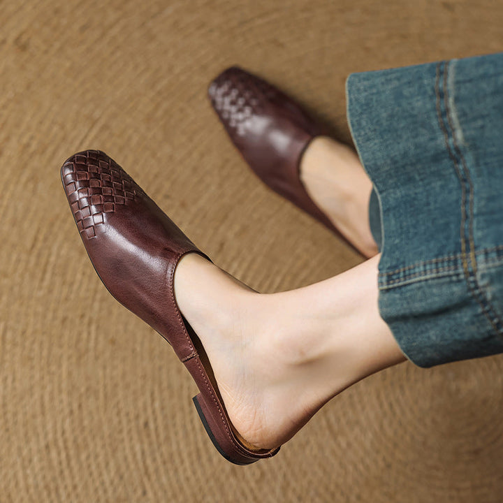 NORTHLINE STUDIO | HANDWOVEN MULES