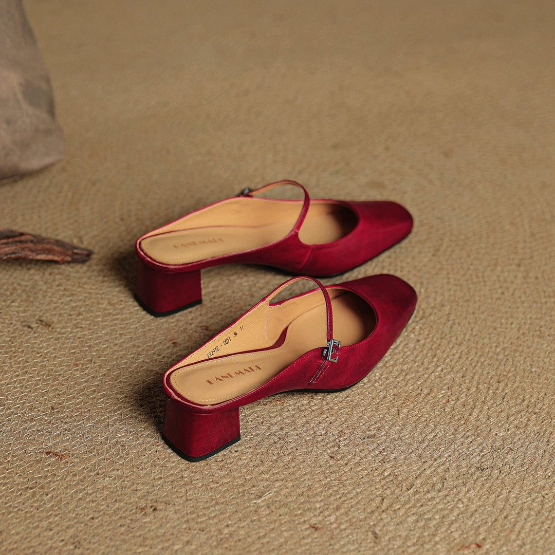 NORTHLINE STUDIO | SLIP-ON BLOCK MARY JANES