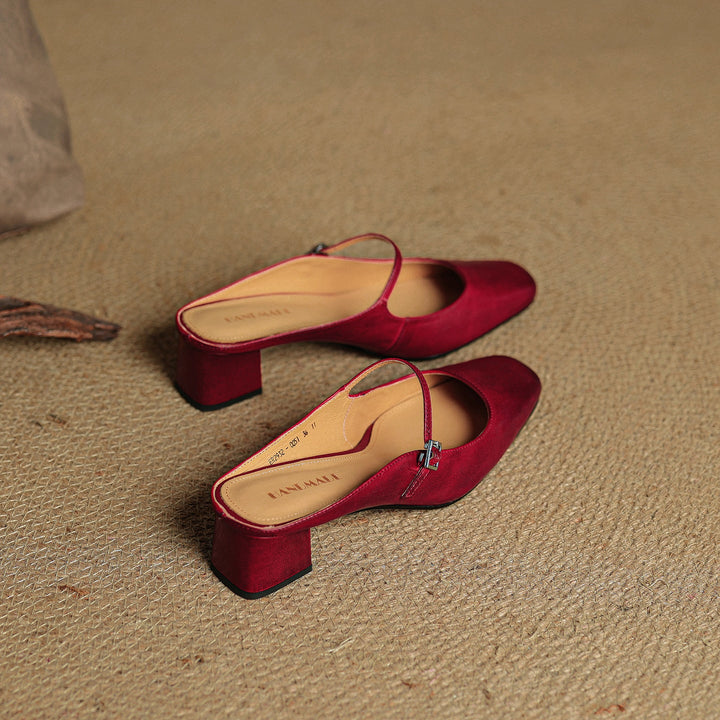 NORTHLINE STUDIO | SLIP-ON BLOCK MARY JANES