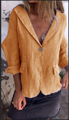 NORTHLINE STUDIO | RELAXED SINGLE-BUTTON BLAZER