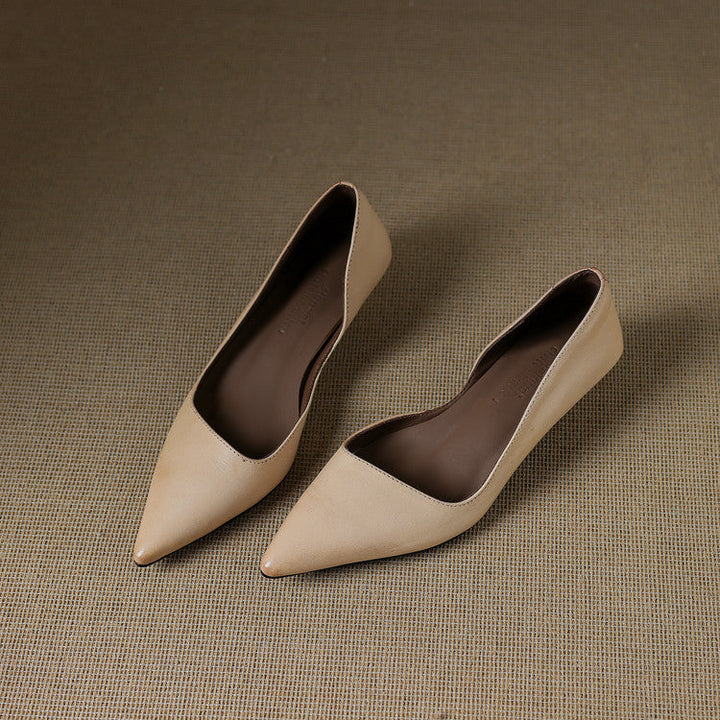 NORTHLINE STUDIO | POINTED KITTEN HEELS