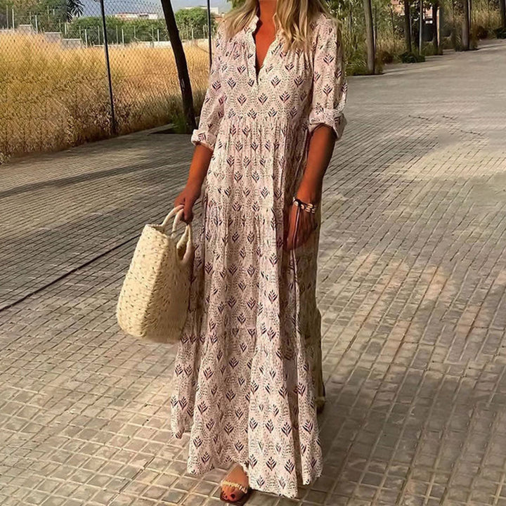 MARGOT | RELAXED BOHO MAXI DRESS