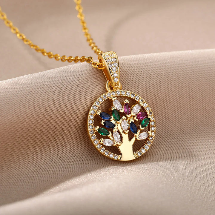 Amoré I Tree of Life Necklace