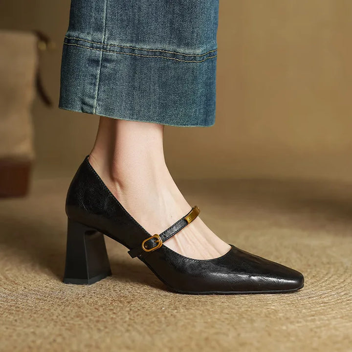 NORTHLINE STUDIO | BLOCK HEEL MARY JANES