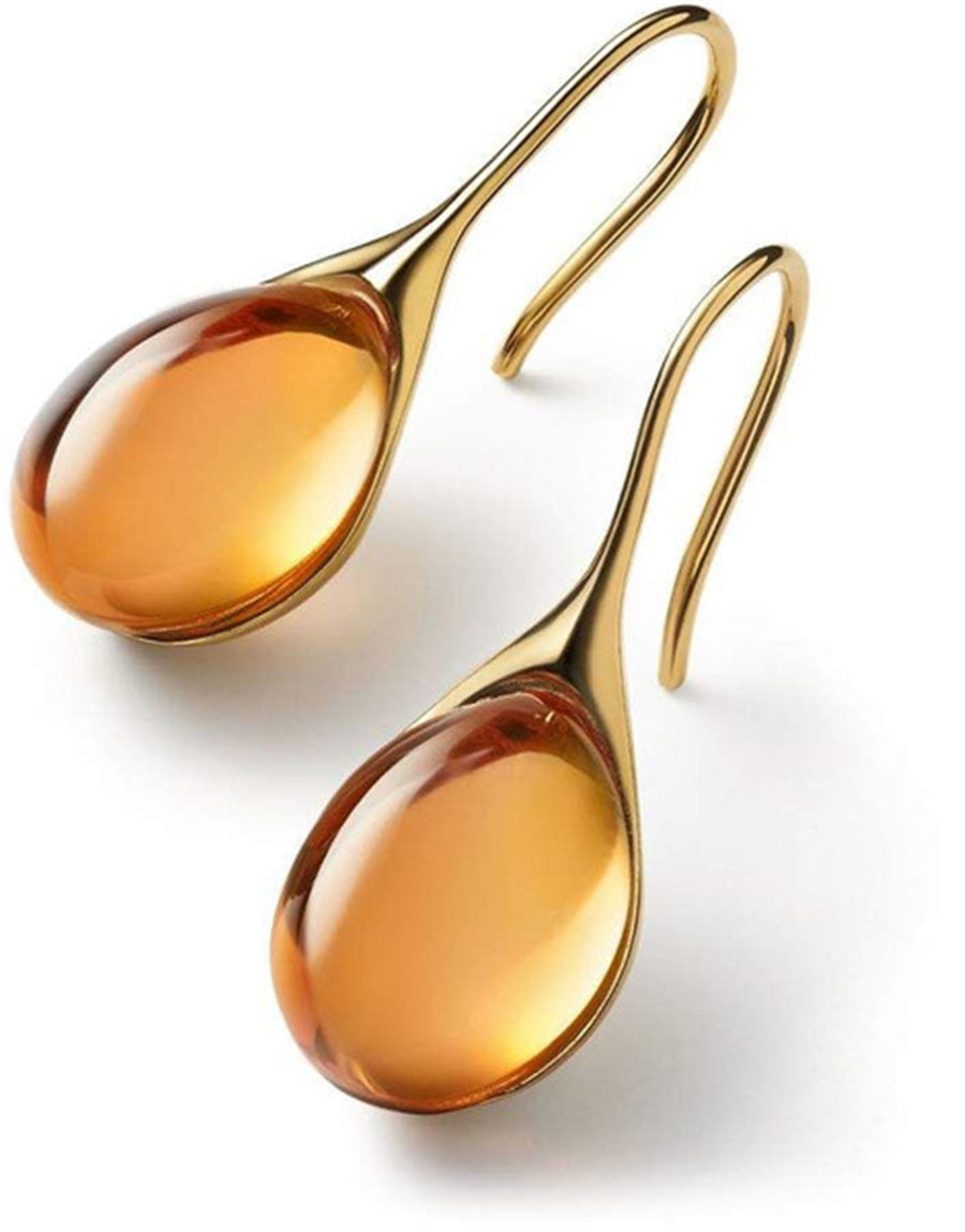 Lucy I Crystal Drop Earrings