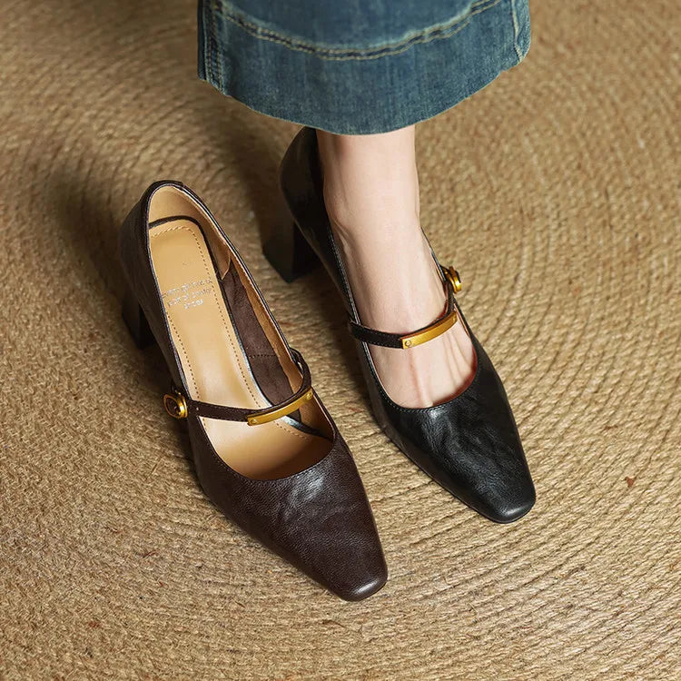 NORTHLINE STUDIO | BLOCK HEEL MARY JANES