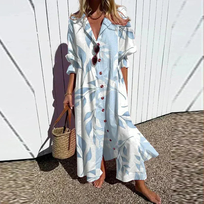 LUCIA | VIBRANT ARTISTE MAXI DRESS