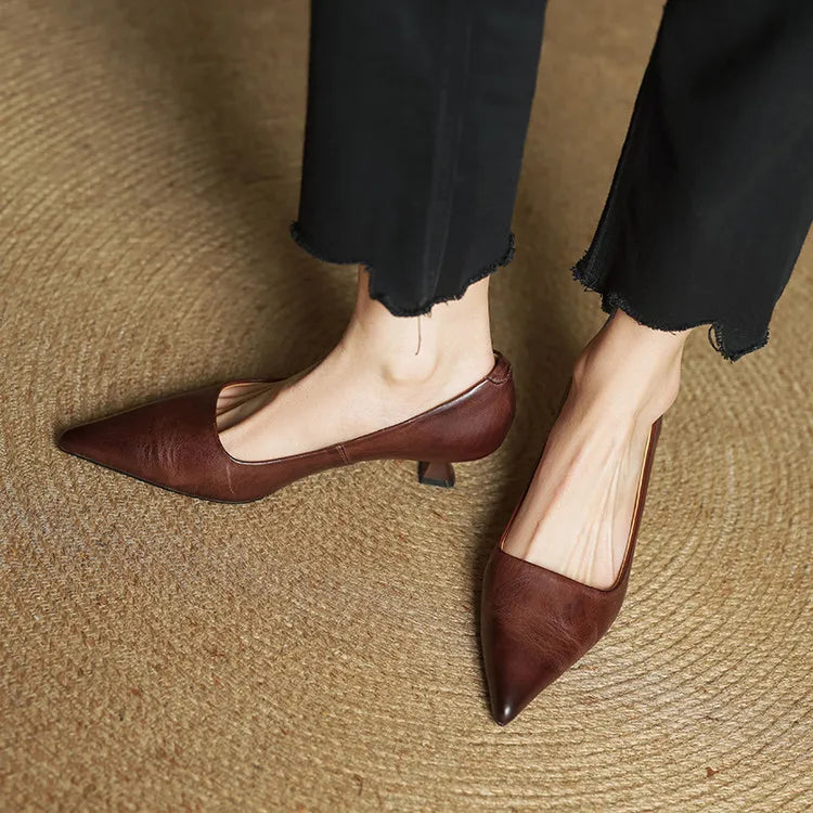 NORTHLINE STUDIO | POINTED SLINGBACK HEELS