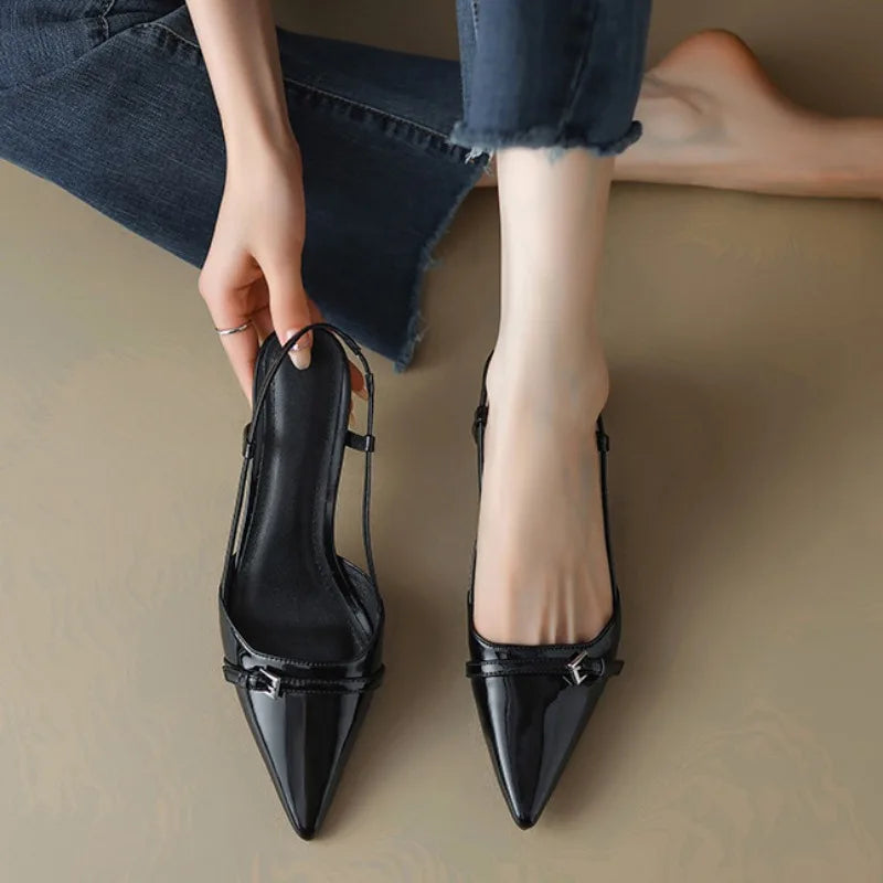 NORTHLINE STUDIO | SLINGBACK POINTED HEELS