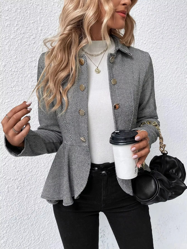 NORTHLINE STUDIO | The Ruffle Detail Blazer