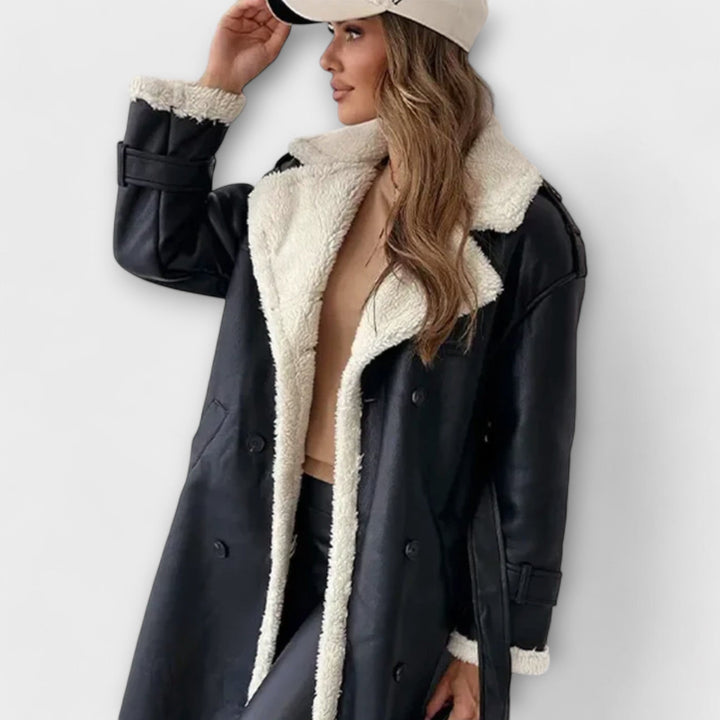 NORTHLINE STUDIO | Classic Long Jacket with Fleece Lining