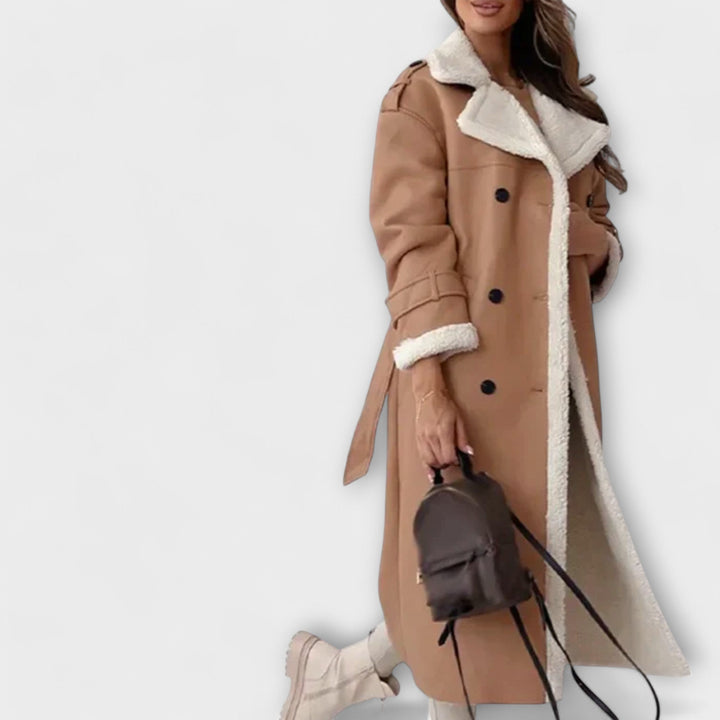 NORTHLINE STUDIO | Classic Long Jacket with Fleece Lining