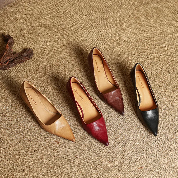 NORTHLINE STUDIO | POINTED SLINGBACK HEELS