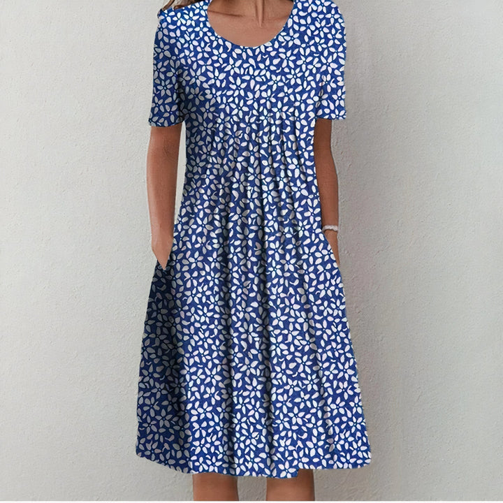 Margaret | Floral Midi Dress