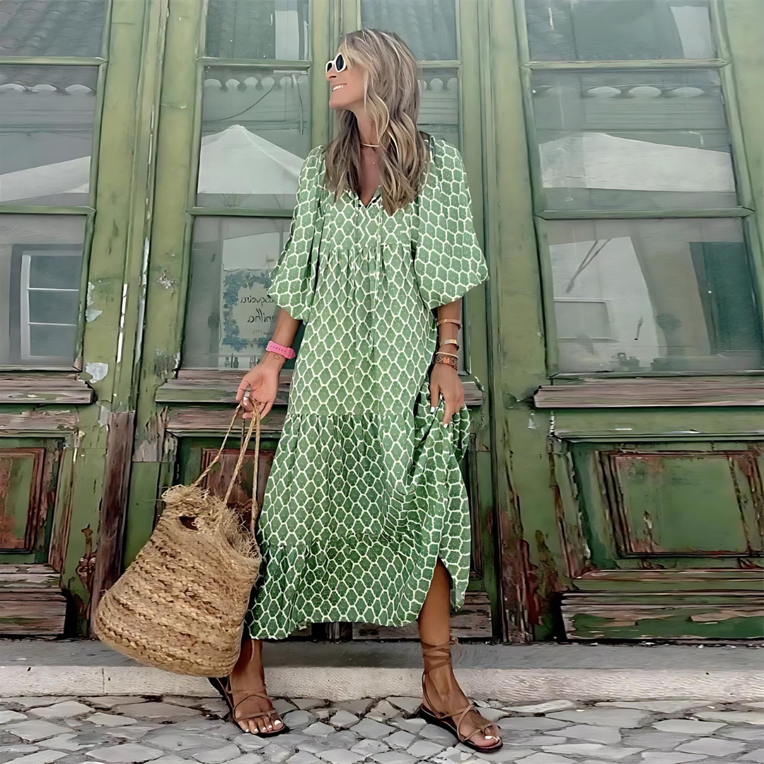 PAIGE | RELAXED BOHO MAXI DRESS
