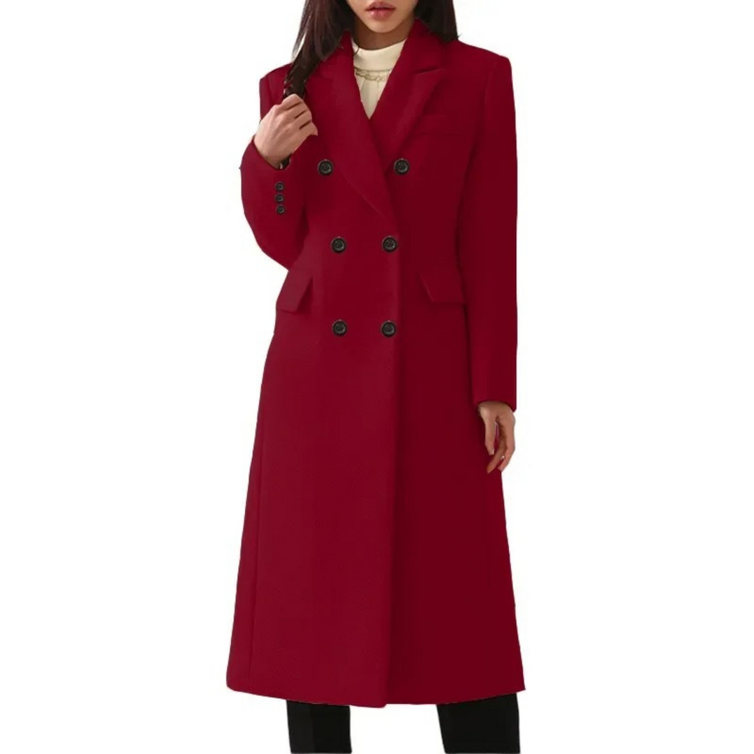 Natalia | Warm Wool Overcoat