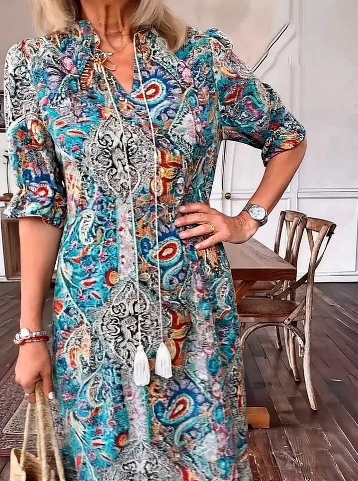 Joanne | Boho Tiered Dress