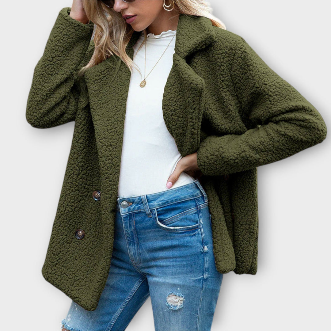 NORTHLINE STUDIO | Cozy Lapel Collar Jacket