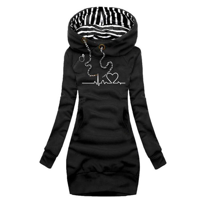 NORTHLINE STUDIO | Patterned Sweater Dress