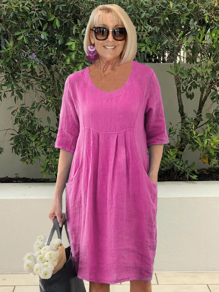 Pauline | Effortless Linen Dress