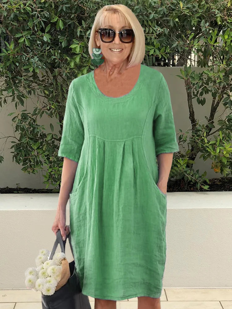 Pauline | Effortless Linen Dress