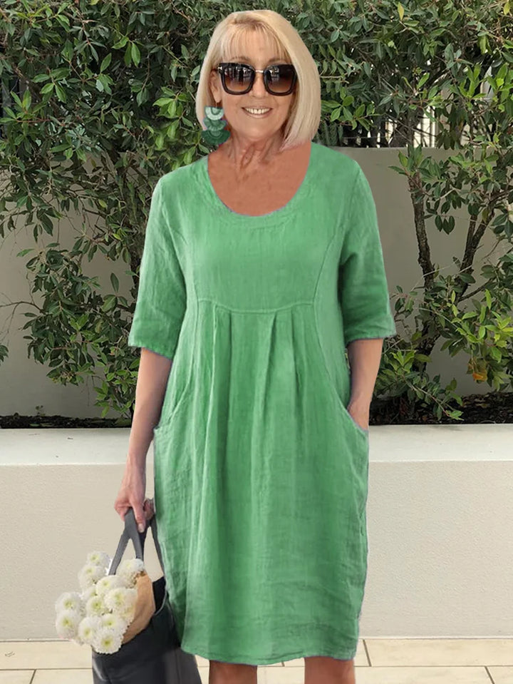 Pauline | Effortless Linen Dress