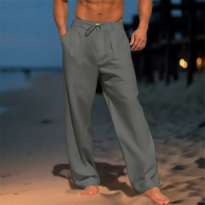MARCUS | RELAXED LINEN TROUSERS