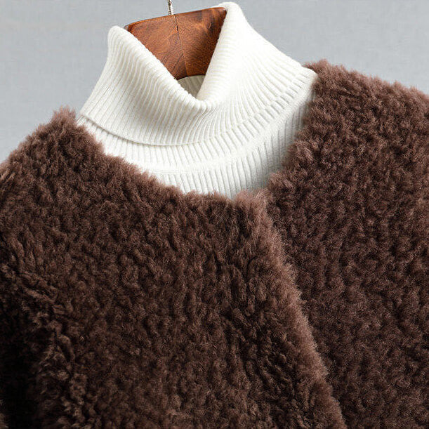 Bianca | Warm Shearling Coat