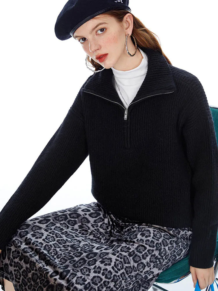 NORTHLINE STUDIO | Zipper Sweater